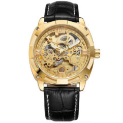 Механічний годинник з автопідзаводом Forsining Skeleton