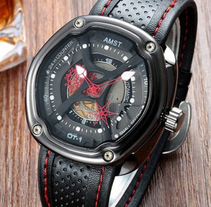 Кварцевые часы AMST 3019 black-red