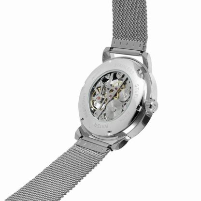 Механічний годинник Forsining Rich (silver)