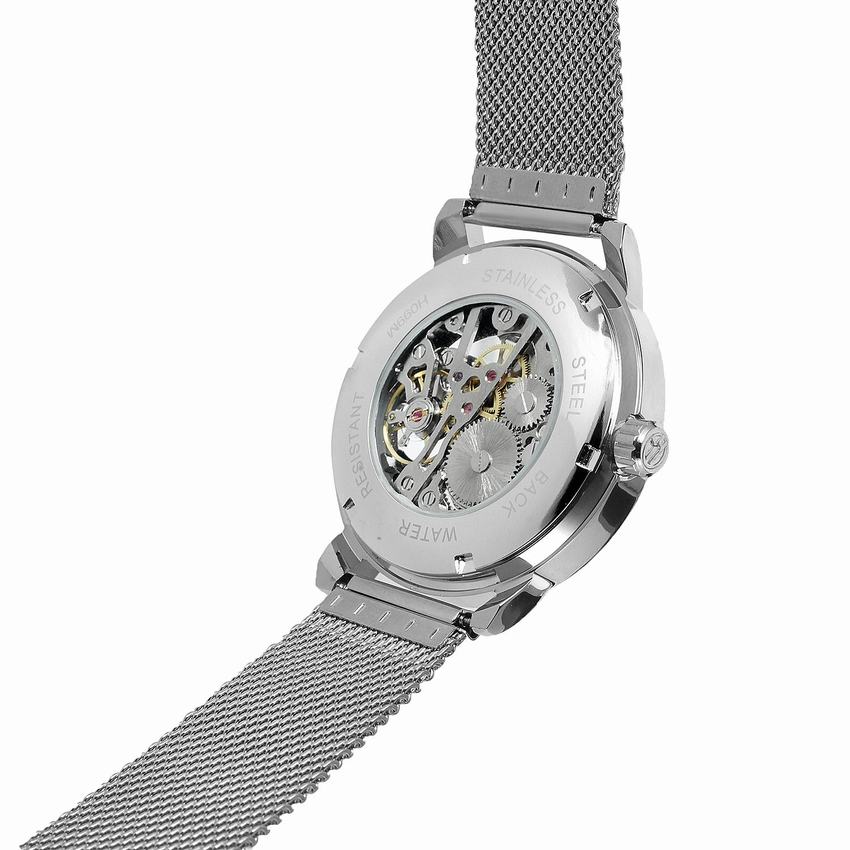 Механічний годинник Forsining Rich (silver) Механічний годинник Forsining Rich (silver)