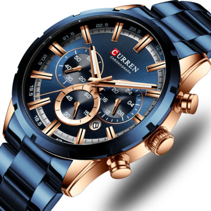 Мужские часы Curren 8355 (blue)