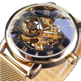 Механічний годинник Forsining Rich (gold)