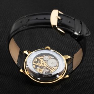 Механічний годинник Forsining Rich (black-gold)