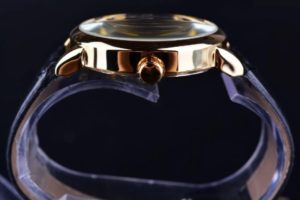 Механічний годинник Forsining Rich (black-gold)