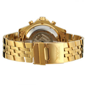 Механічний годинник з автопідзаводом Jaragar (gold-black)