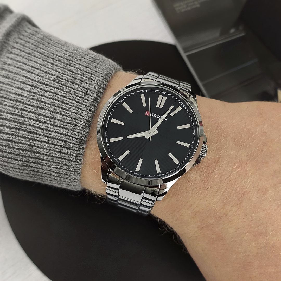 Чоловічий годинник Curren (silver-black) Чоловічий годинник Curren (silver-black)