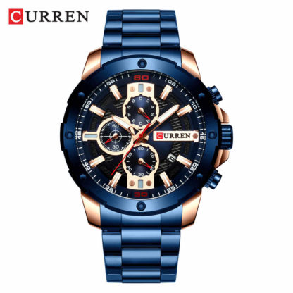 Мужские часы Curren 8336 (blue)