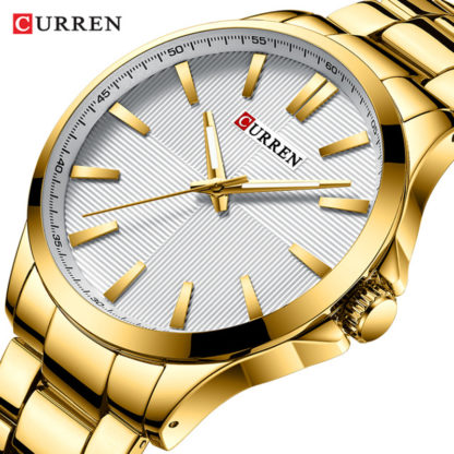 Мужские часы Curren 8322 (gold-white)
