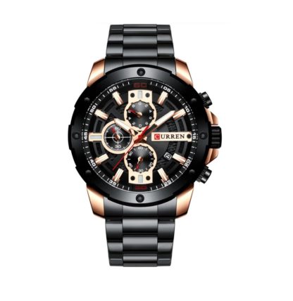 Мужские часы Curren 8336 (black-bronze)