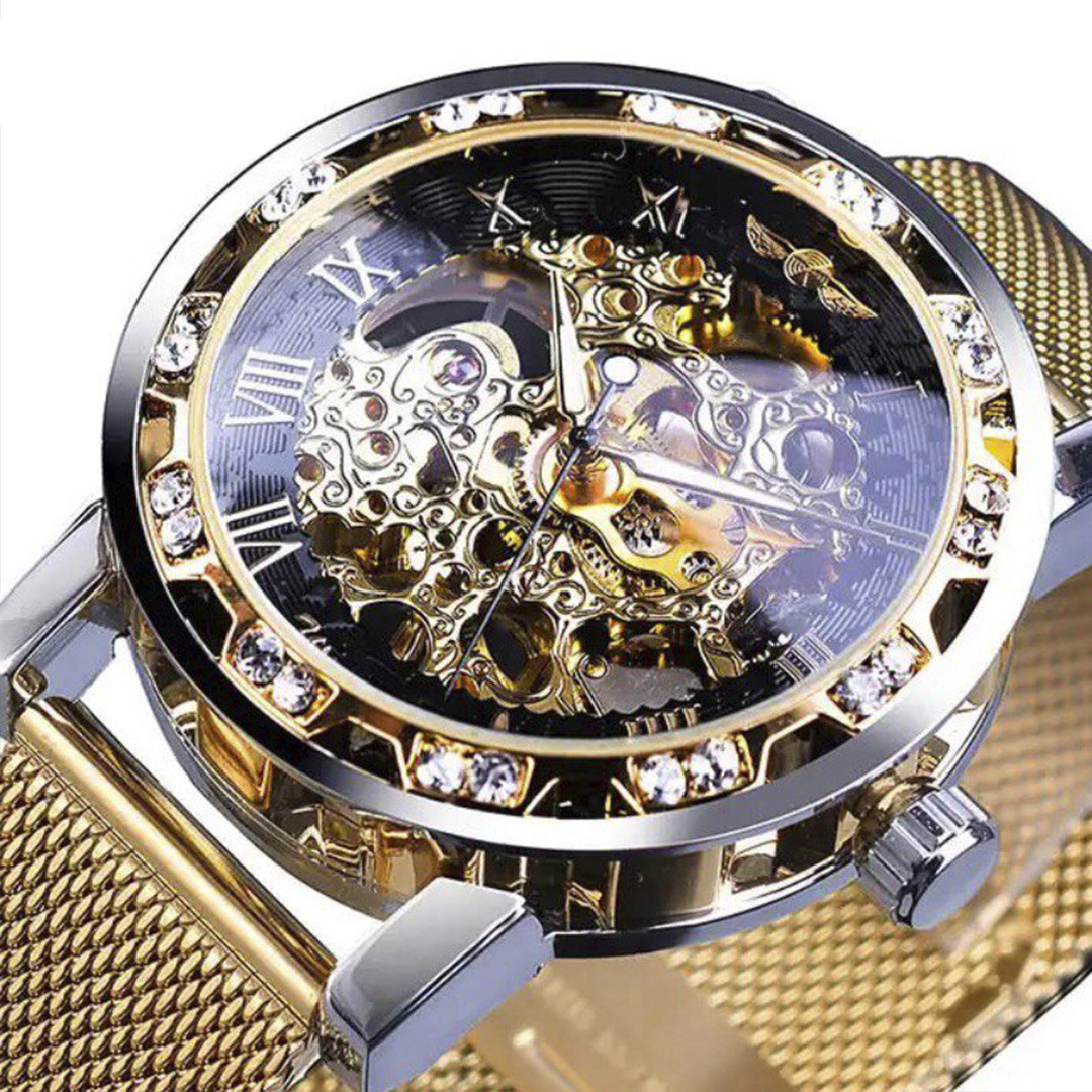 Механічний годинник Winner Diamonds (gold) Механічний годинник Winner Diamonds (gold)