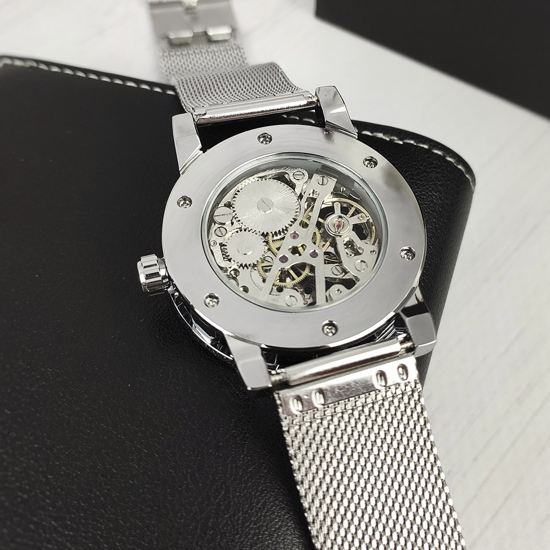 Механічний годинник Winner Diamonds (silver) Механічний годинник Winner Diamonds (silver)