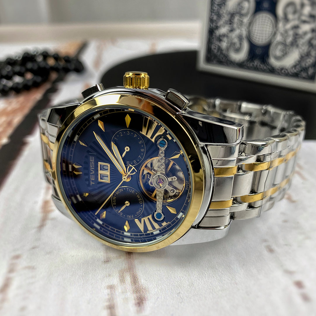 Механічний годинник з автопідзаводом Tevise (silver) Механічний годинник з автопідзаводом Tevise (silver)