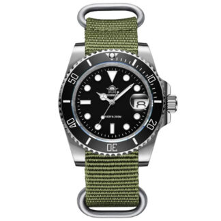 Чоловічий водонепроникний годинник ADDIESDIVE (green)