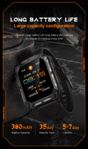 Cмарт годинник Smart Watch Lemfo C20 Pro (black)