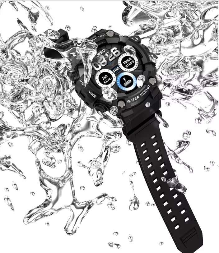 Захищений смарт годинник Lemfo Protect (black) Захищений смарт годинник Lemfo Protect (black)
