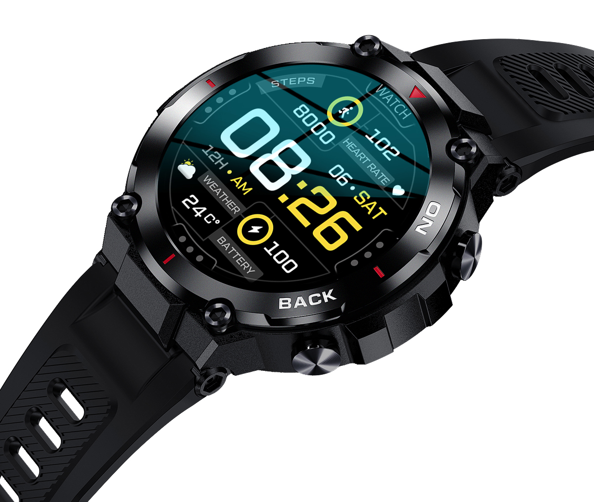 Смарт годинник Lemfo K37GPS (black) Смарт годинник Lemfo K37GPS (black)