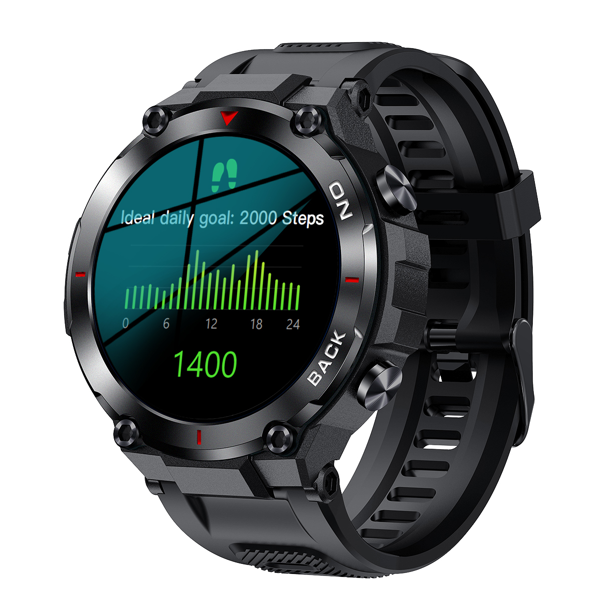 Смарт годинник Lemfo K37GPS (black) Смарт годинник Lemfo K37GPS (black)
