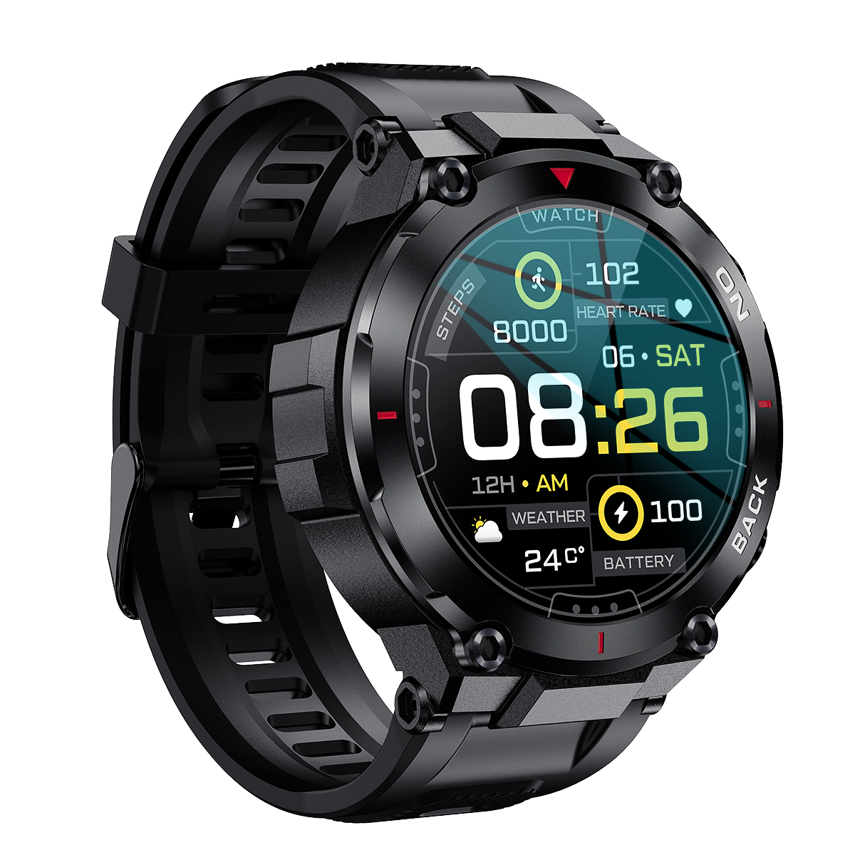 Смарт годинник Lemfo K37GPS (black) Смарт годинник Lemfo K37GPS (black)
