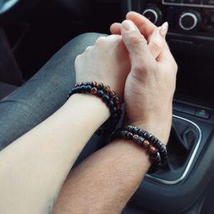 Браслети з натуральних каменів Royal Tiger Eye