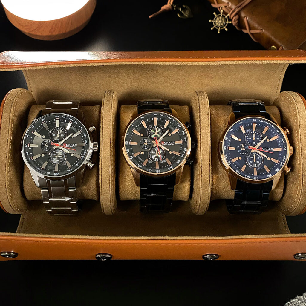 Чоловічий годинник Curren (black)