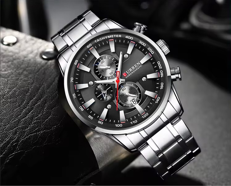 Чоловічий годинник Curren (silver-black) Чоловічий годинник Curren (silver-black)