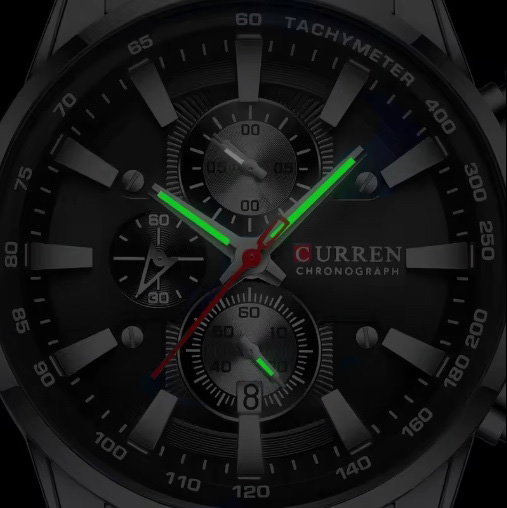 Чоловічий годинник Curren (silver-black) Чоловічий годинник Curren (silver-black)