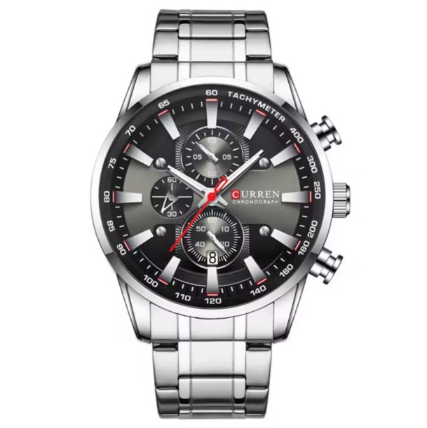 Чоловічий годинник Curren (silver-black) Чоловічий годинник Curren (silver-black)