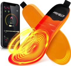 Устілки з підігрівом 3500 mAh, керування з телефону р.43-46