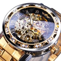 Механічний годинник Winner Stones (golden)